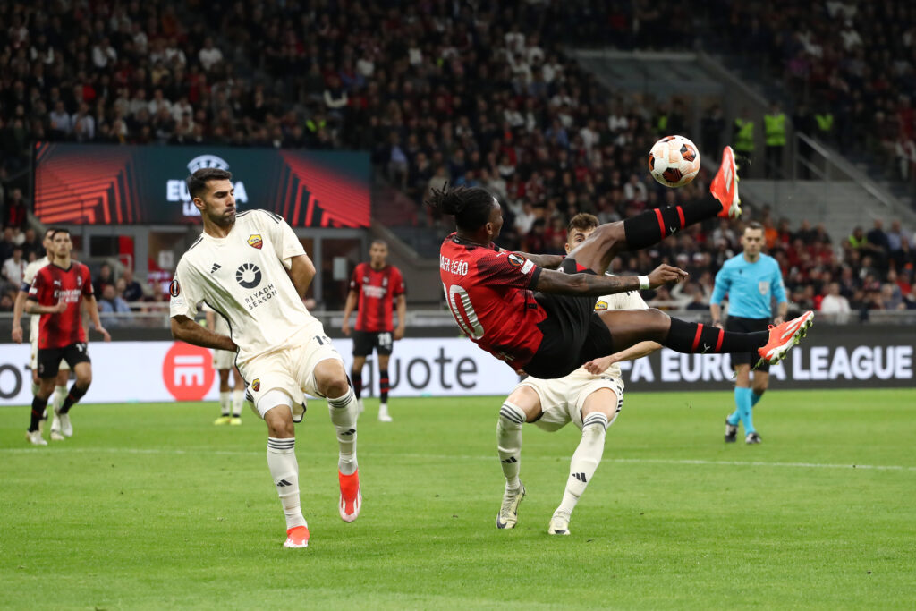 AC Milan v AS Roma: Quarter-Final First Leg - UEFA Europa League 2023/24