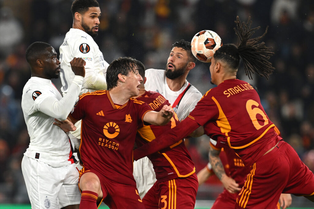 AS Roma v AC Milan: Quarter-Final Second Leg - UEFA Europa League 2023/24