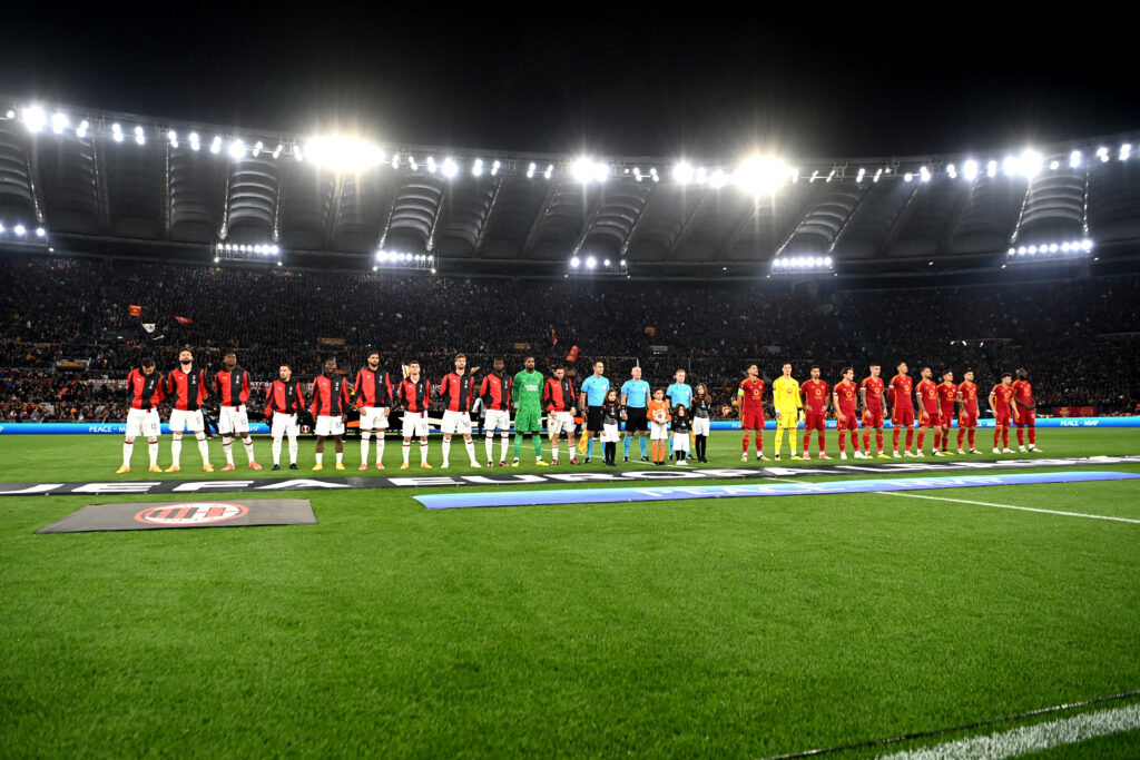 AS Roma v AC Milan: Quarter-Final Second Leg - UEFA Europa League 2023/24