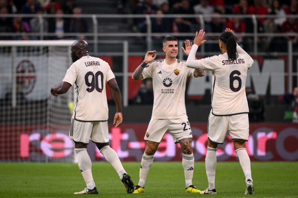 AC Milan v AS Roma: Quarter-Final First Leg - UEFA Europa League 2023/24