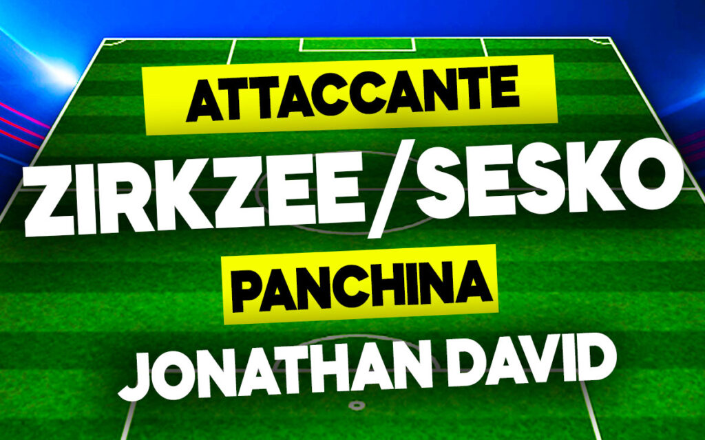 Zirkzee/Sesko-Jonathan David