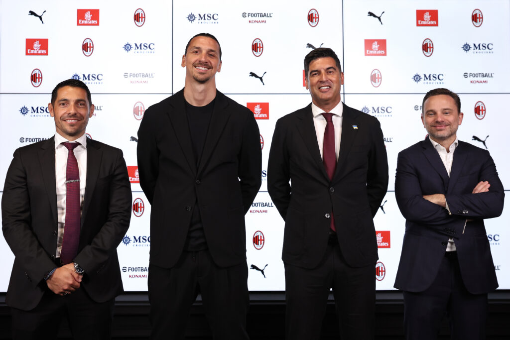 AC Milan Training Session &amp; Press Conference