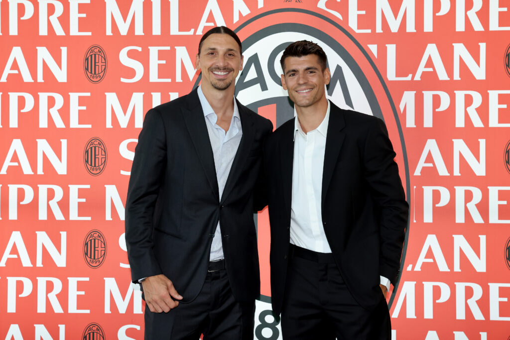 AC Milan Unveil New Signing Alvaro Morata