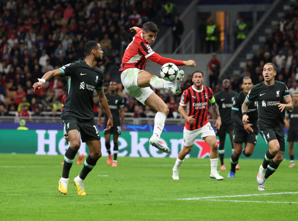 AC Milan v Liverpool FC - UEFA Champions League 2024/25 League Phase MD1