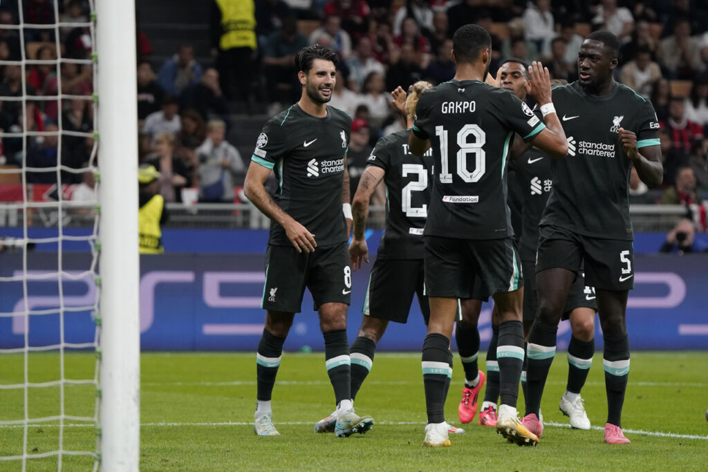 AC Milan v Liverpool FC - UEFA Champions League 2024/25 League Phase MD1