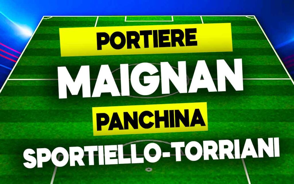 Maignan-Sportiello-Torriani