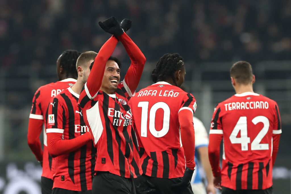 AC Milan v Sassuolo - Coppa Italia
