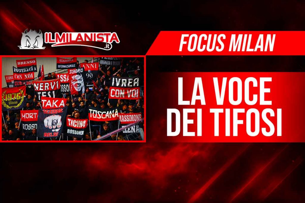 La voce dei tifosi del Milan.