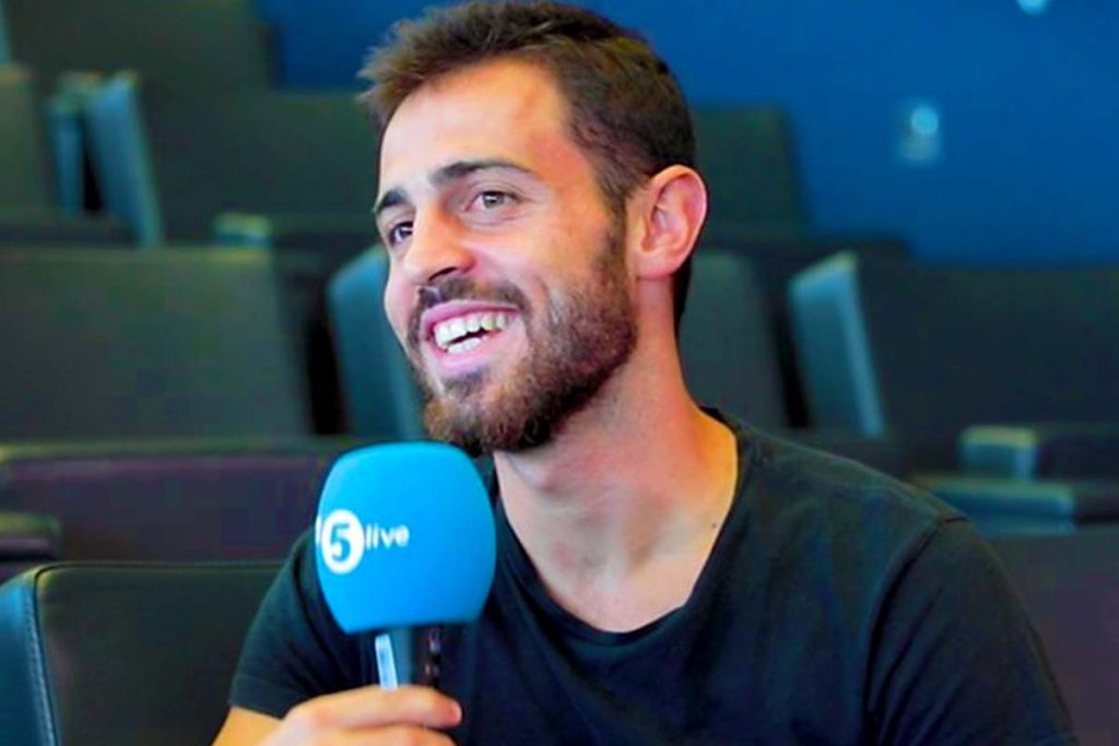 Bernardo Silva, possibile obiettivo di calciomercato del Milan.