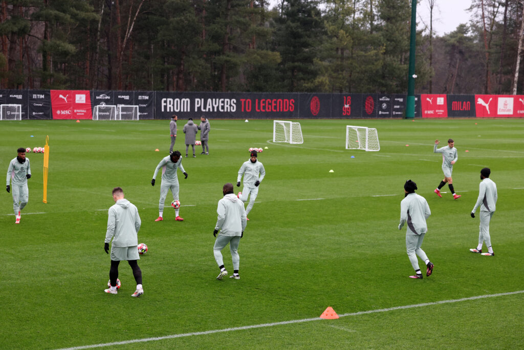 AC Milan Training Session