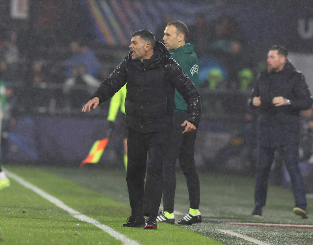 Feyenoord v AC Milan - UEFA Champions League 2024/25 League Knockout Play-off First Leg