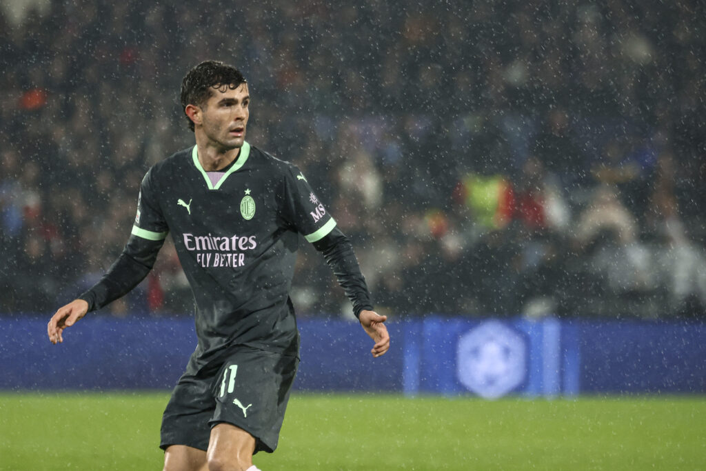 Feyenoord v AC Milan - UEFA Champions League 2024/25 League Knockout Play-off First Leg