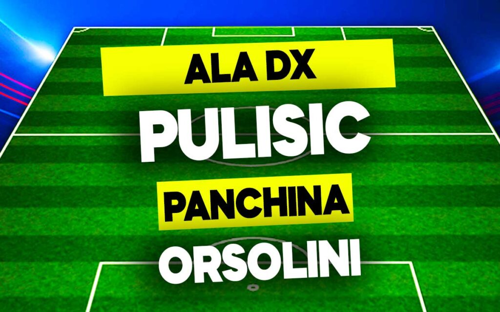 Pulisic-Orsolini