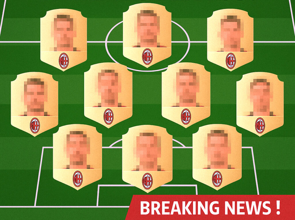 Calciomercato Milan, news sulla nuova formazione.