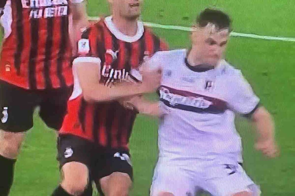 La gomitata a Gabbia