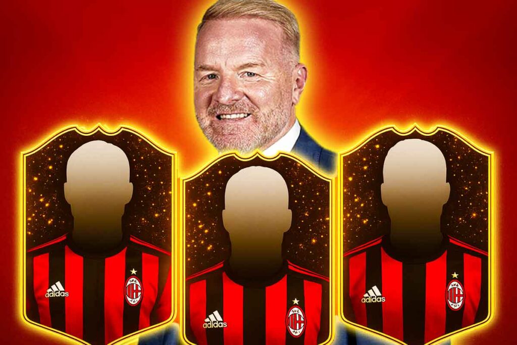 Tre colpi di calciomercato di Tare per il Milan.