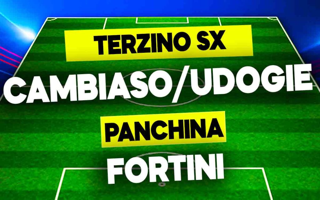 Cambiaso-Udogie-Fortini