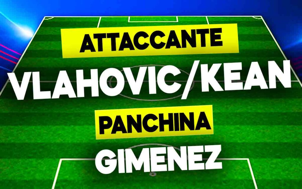 Vlahovic-Kean-Gimenez