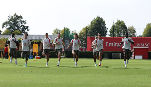 AC Milan Training Session